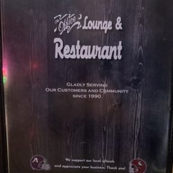The Office Lounge & Restaurant - Menu Cover 01-20-2022