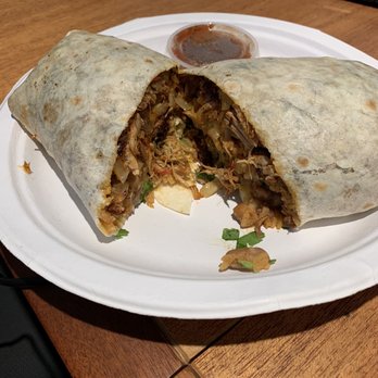 Malena's Taco Shop - Adobada Burrito is huge! - Tacos Near Me - Seattle, Washington