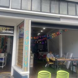 Coffee at Cambium - Outside