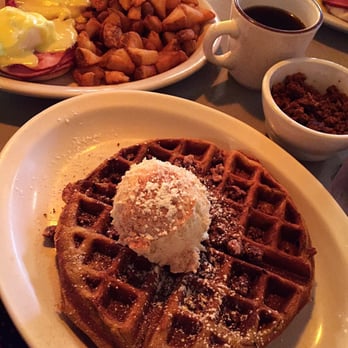Hot Plate - Pumpkin buckwheat waffle and eggs Benedict were ON POINT - Breakfast & Brunch Near Me - Minneapolis, Minnesota Hot Plate - Pumpkin buckwheat waffle and eggs Benedict were ON POINT - Breakfast & Brunch Near Me - Minneapolis, Minnesota