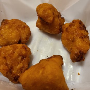 Fran's Chicken Haven - Mac&Cheese bites oddly enough very good . - American Near Me - Boca Raton, Florida