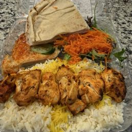 Chicken Kabob Plate Chicken Kabob Plate