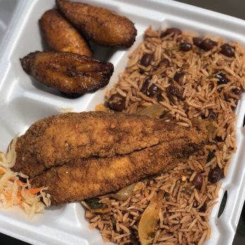 Ms. Didi's Caribbean Kitchen - Jacmel * Fried fish entree with rice & beans + sweet plaintains - Food Trucks Near Me - Charlotte, North Carolina Ms. Didi's Caribbean Kitchen - Jacmel * Fried fish entree with rice & beans + sweet plaintains - Food Trucks Near Me - Charlotte, North Carolina