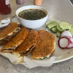 Fast Tacos Mexican Restaurant - Birria linch special.