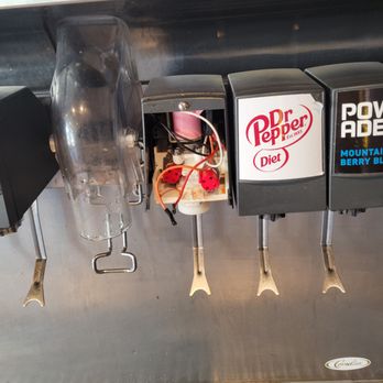 McDonald's - Live wires for your soda dispenser?  Really? - Fast Food Near Me - Estes Park, Colorado
