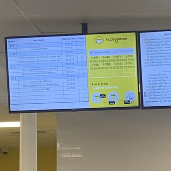 Happy Lemon - Wait times - Bubble Tea Near Me - Austin, Texas