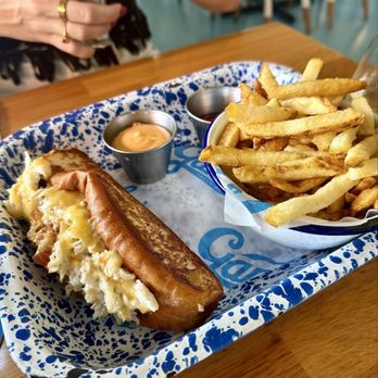 Garbo’s - Spicy Crab Poboy, but it's not spicy at all. - Seafood Near Me - Austin, Texas Garbo’s - Spicy Crab Poboy, but it's not spicy at all. - Seafood Near Me - Austin, Texas