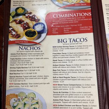 Riviera Maya Restaurant - Menu #1 - Mexican Near Me - Alton, Illinois Riviera Maya Restaurant - Menu #1 - Mexican Near Me - Alton, Illinois