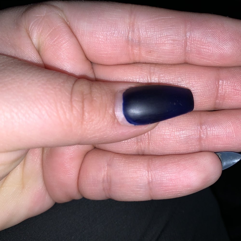 Fashion Nails - Two weeks after I got my nails done still really short - Nail Salons Near Me - Edmonton, Alberta
