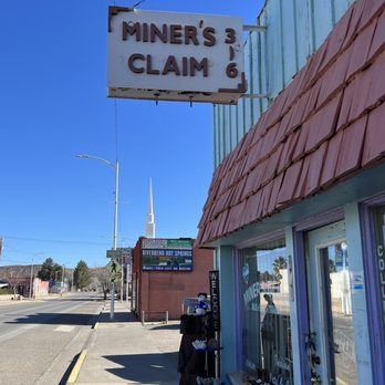 miner's claim - Shop's Outside and Sign (right view) - Jewelry Near Me - Truth or Consequences, New Mexico