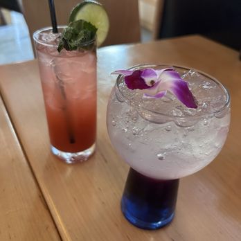 Sushi at the Park - Dragon fruit mojito and blue magic mocktail - Sushi Bars Near Me - Cary, North Carolina Sushi at the Park - Dragon fruit mojito and blue magic mocktail - Sushi Bars Near Me - Cary, North Carolina