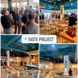Taste Community Restaurant - The ribbon cutting ceremony