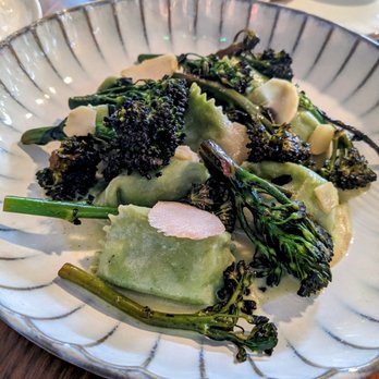 Nido - Broccoli agnolotti - New American Near Me - Austin, Texas Nido - Broccoli agnolotti - New American Near Me - Austin, Texas