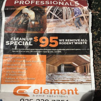 Element Home Solutions - flyer - Heating & Air Conditioning/HVAC Near Me - Oakland, California