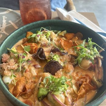 Suspiro - Ceviche Mixto - Spanish Near Me - San Jose, California Suspiro - Ceviche Mixto - Spanish Near Me - San Jose, California