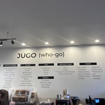 JÜGO Wellness - Menu - Organic Stores Near Me - Thousand Oaks, California JÜGO Wellness - Menu - Organic Stores Near Me - Thousand Oaks, California