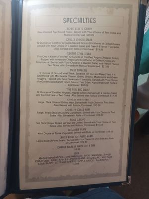 Menu photo 4 Diehl's Restaurant Nitro, WV