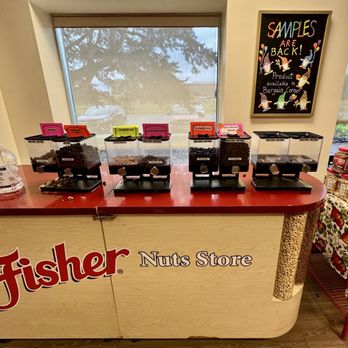 Fisher Nuts Store - Samples - Candy Stores Near Me - Elgin, Illinois Fisher Nuts Store - Samples - Candy Stores Near Me - Elgin, Illinois