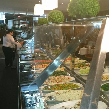 Chima Steakhouse - Buffet view. Loads of super fresh veggies, cheeses and soup. Savory and flavorful rice and black beans. - Steakhouses Near Me - Charlotte, North Carolina
