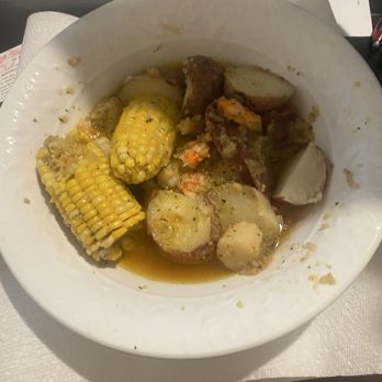 Melbourne Seafood Station - Shrimp and scallops Seafood boil, potatoes and corn - Seafood Near Me - Melbourne, Florida Melbourne Seafood Station - Shrimp and scallops Seafood boil, potatoes and corn - Seafood Near Me - Melbourne, Florida