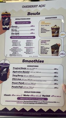 Menu photo 4 Oakberry Acai Astoria, NY Menu photo 4 Oakberry Acai Astoria, NY