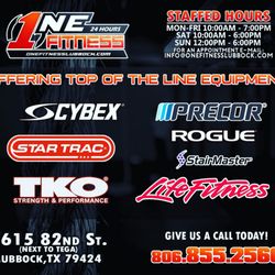 One Fitness Lubbock - Top of the Line Equipment