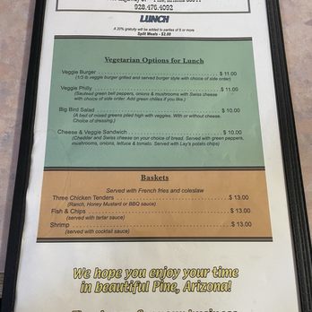 Early Bird Cafe - Menu - American Near Me - Pine, Arizona Early Bird Cafe - Menu - American Near Me - Pine, Arizona