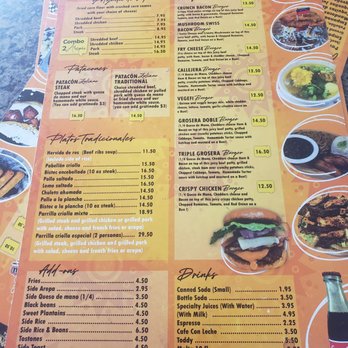 Super Tequeno - Menu - Venezuelan Near Me - Lutz, Florida