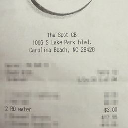 Cost of tap water. Cost of tap water.
