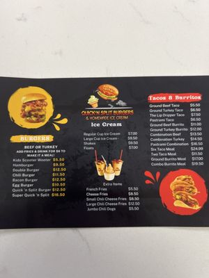 Menu photo 5 Quick'N Split Inglewood, CA Menu photo 5 Quick'N Split Inglewood, CA