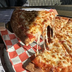 Rosie's Pizza - This pizza was amazing!! 10/10 recommend!! Also the seating area is amazing
