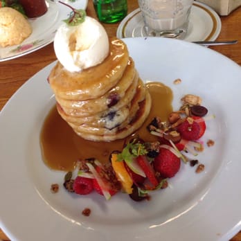 Nice At Nelson Bay - Pancakes with berries and butterscotch sauce - Coffee & Tea Near Me - Nelson Bay, NSW Nice At Nelson Bay - Pancakes with berries and butterscotch sauce - Coffee & Tea Near Me - Nelson Bay, NSW