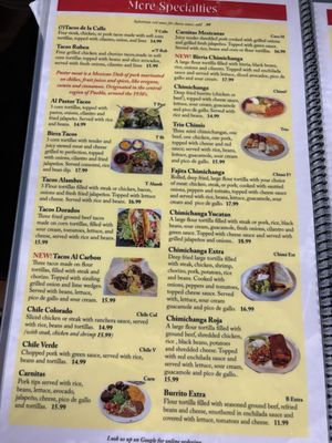 Menu photo 4 El Lago Forsyth, MO Menu photo 4 El Lago Forsyth, MO
