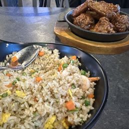 Half and Half D-5. Gang-Jung Chicken D-1. Gold Fried Chicken S-4. Shrimp Fried Rice all super delicious! Half and Half D-5. Gang-Jung Chicken D-1. Gold Fried Chicken S-4. Shrimp Fried Rice all super delicious!