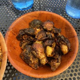 Hot honey brussel sprouts Hot honey brussel sprouts