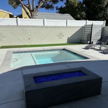 Werth Builders - Finished View from the patio - Pool & Hot Tub Service Near Me - Huntington Beach, California Werth Builders - Finished View from the patio - Pool & Hot Tub Service Near Me - Huntington Beach, California
