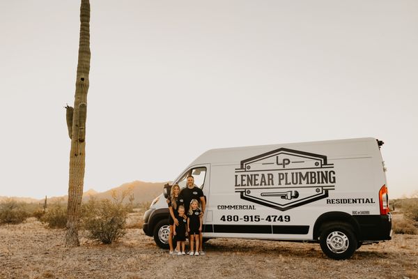 Lenear Plumbing Logo