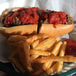 Chubby's Cheesesteak Walker's Point - Pizza cheesesteak is fantastic