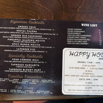 Four Corners Taphouse - Menu - Sports Bars Near Me - Peoria, Arizona