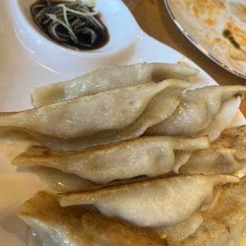 Yum Dumpling - 33. Pan Fried Pork Dumplings (8pc) - Noodles Near Me - Orange, California