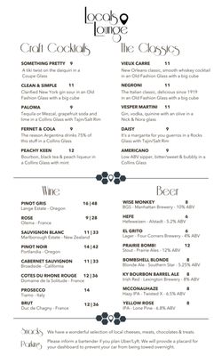 Menu photo 3 Locals Lounge Farmers Branch, TX Menu photo 3 Locals Lounge Farmers Branch, TX