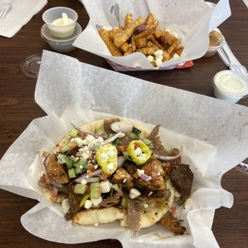 Gyro Palace - 3 meat gyro - Mediterranean Near Me - Miamisburg, Ohio