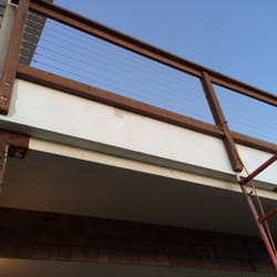 RRRawe Construction - Handrails and SS hardware on deck repair