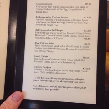 Ballymascanlon House Hotel - Menu - Hotels Near Me - Dundalk, LH