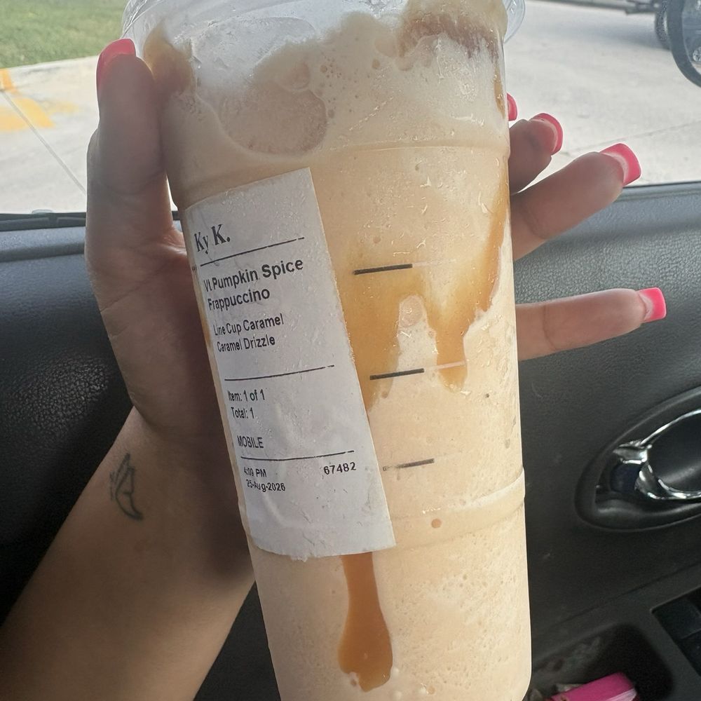 Starbucks - Pumpkin Spice Crme Frappuccino Blended Beveragewrongly made - Coffee & Tea Near Me - Houston, Texas Starbucks - Pumpkin Spice Crme Frappuccino Blended Beveragewrongly made - Coffee & Tea Near Me - Houston, Texas