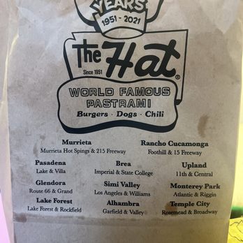 The Hat - Sandwiches Near Me - Alhambra, California