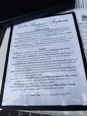 Menu photo 6 Della Santina's Sonoma, CA Menu photo 6 Della Santina's Sonoma, CA