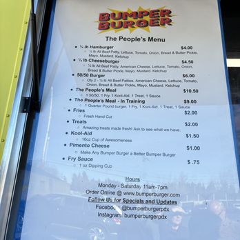 Bumper Burger - Burgers Near Me - Beaverton, Oregon