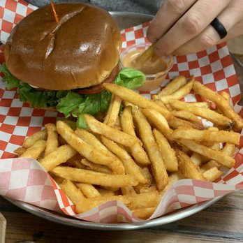 Bros Burger - Teriyaki burger with fries! - Burgers Near Me - Puyallup, Washington