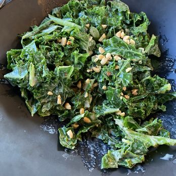 Dough Zone Dumpling House - Kale Salad with Sesame Dressing - Chinese Near Me - Lacey, Washington Dough Zone Dumpling House - Kale Salad with Sesame Dressing - Chinese Near Me - Lacey, Washington